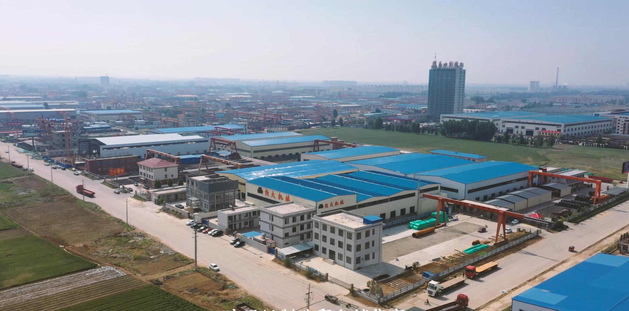 Aerial view of Hengda machinery