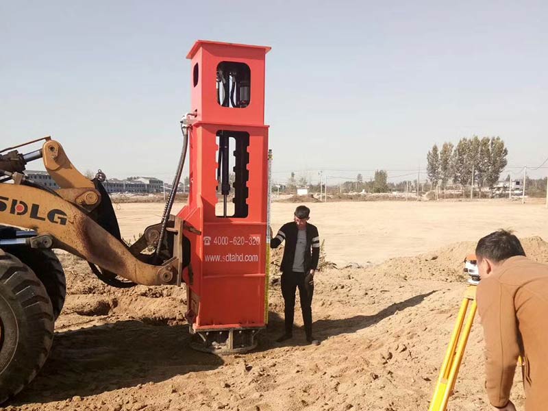 Inspection after rapid impact compactor construction