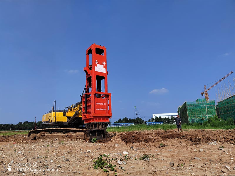 Hc150 Rapid Impact Compaction in the construction