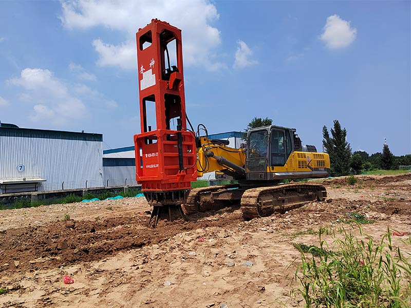 HENGDA 10 -ton rapid impact compactor