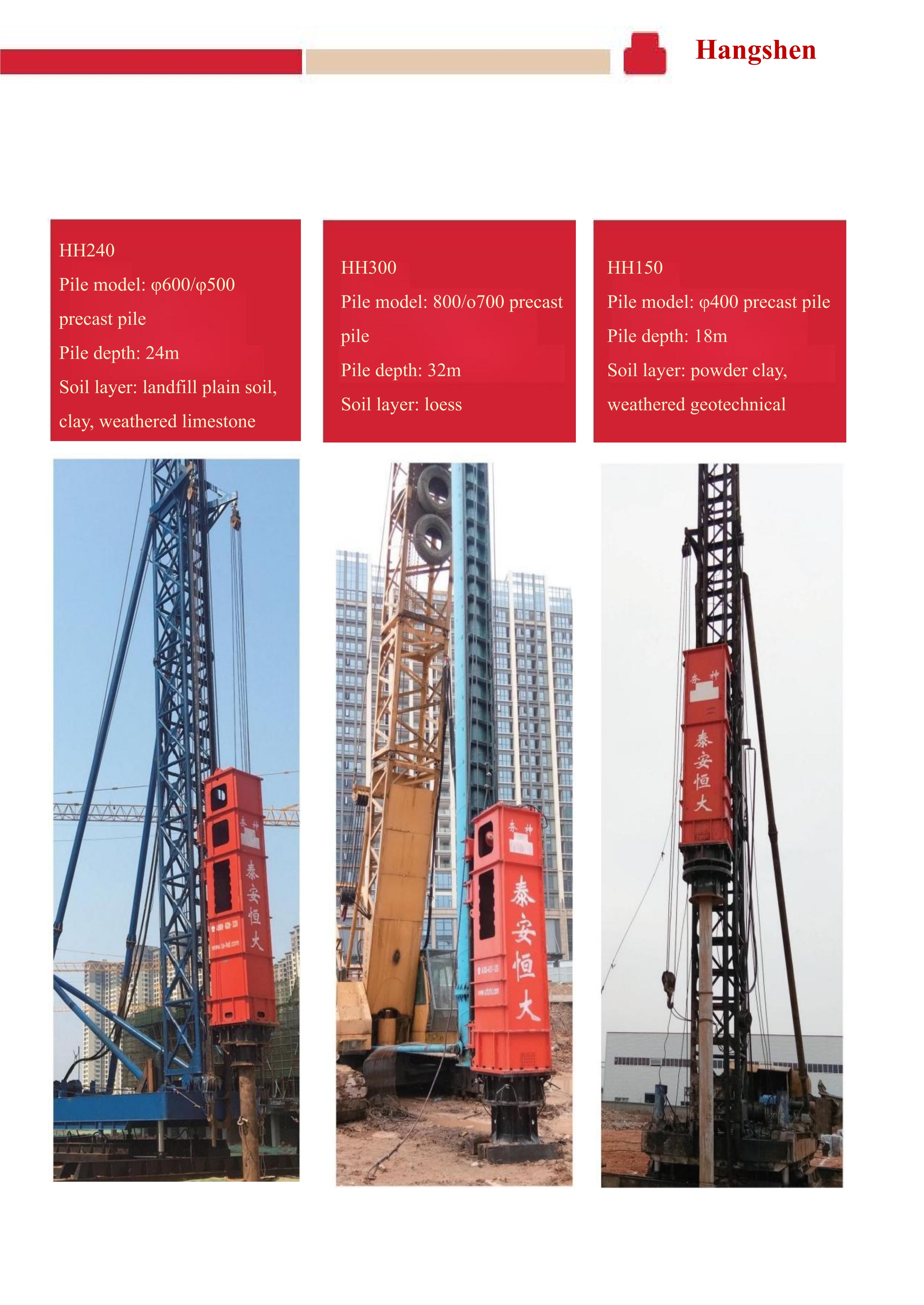 Hydraulic Piling Hammer