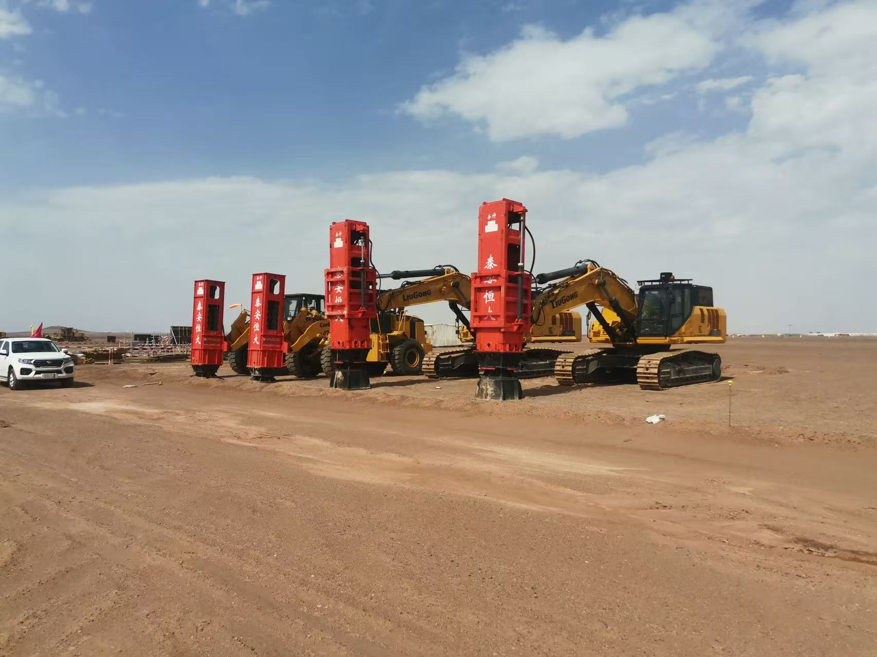 Saudi Arabia Chemical Project | Rapid Impact Compaction (RIC) for 2–9m Deep Foundation Improvement Saudi Arabia Chemical Project | Rapid Impact Compaction (RIC) for 2–9m Deep Foundation Improvement